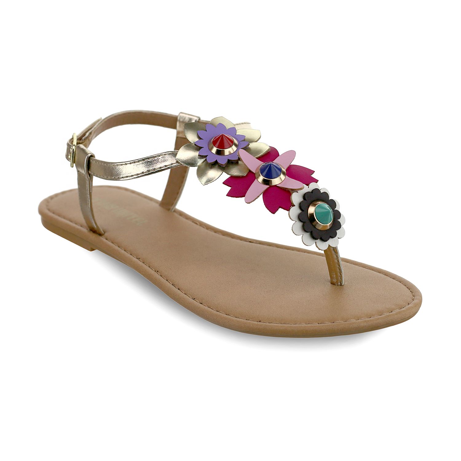 chaps olena women's gladiator sandals