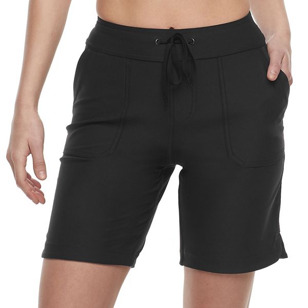 Petite Tek Gear® Drawstring Bermuda Shorts