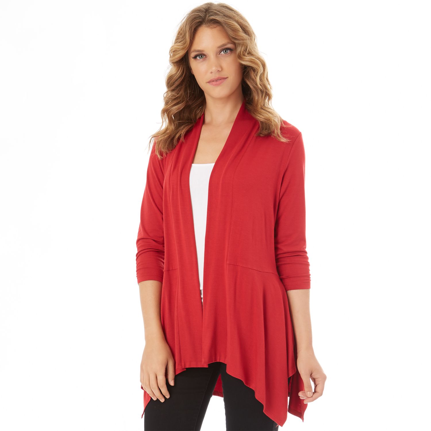 apt 9 ruched cardigan