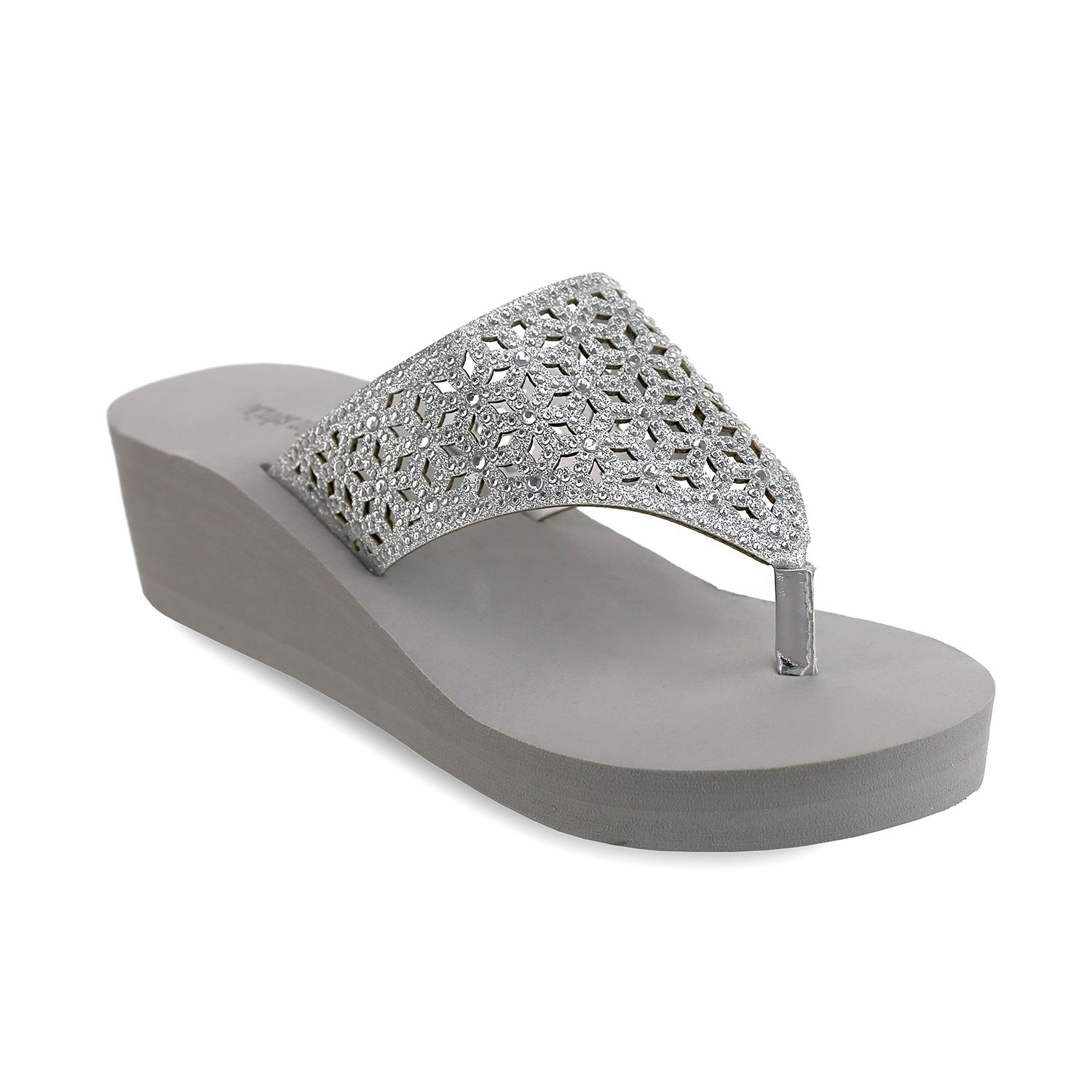 olivia miller wedge flip flops