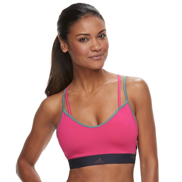 IetpShops, Girls CG6841 adidas All Over Print Tech Sports Bra