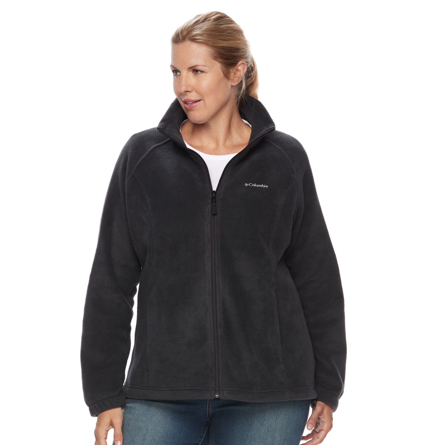 plus size columbia havenwood fleece jacket