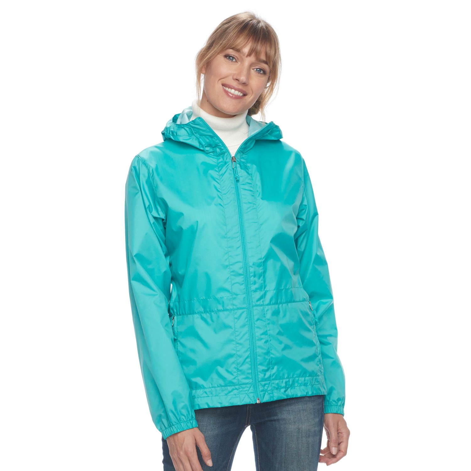 women's columbia rain to fame hooded rain jacket