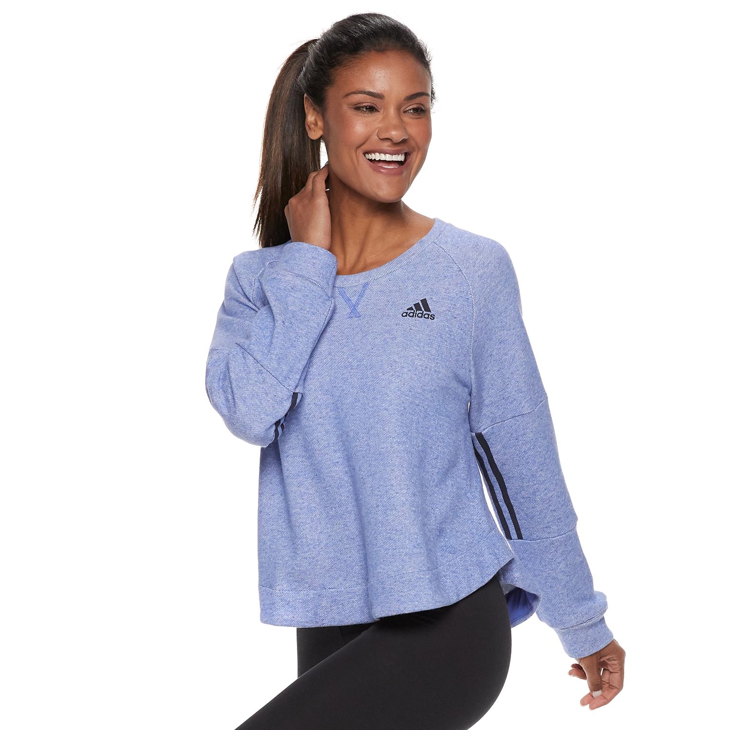 adidas crew neck sweatshirt womens