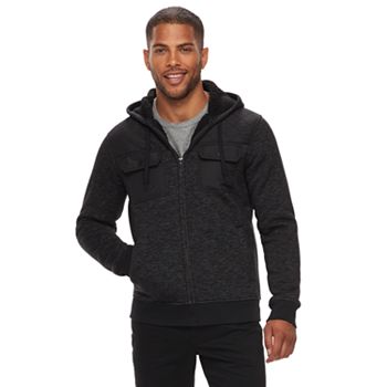 Kohls black discount zip up hoodie