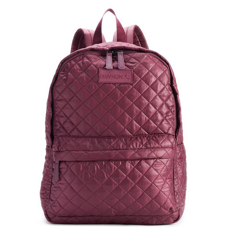 Danskin Quilted Backpack, Purple