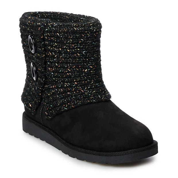 Kohls 2024 sweater boots