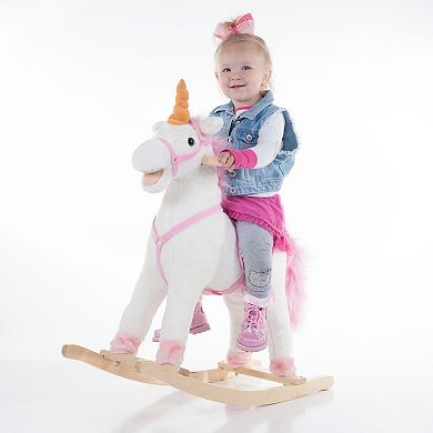 Happy Trails Bella the Rocking Unicorn Ride-On