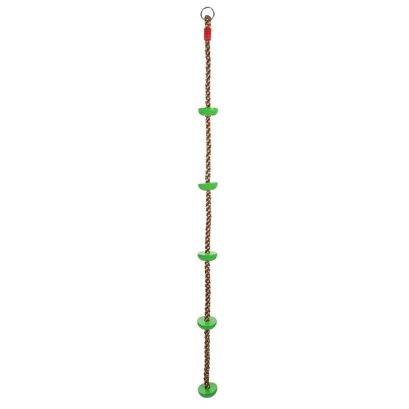 Hey! Play! Climbing Rope Knotted Tree Swing Ladder, Multicolor