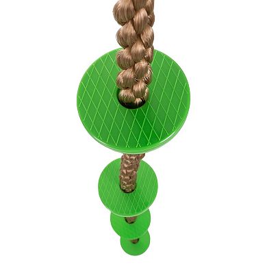 Hey! Play! Climbing Rope Knotted Tree Swing Ladder