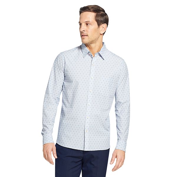 Men's Van Heusen Never Tuck Slim-Fit Button-Down Shirt