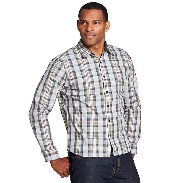 Men's Van Heusen Never Tuck Slim-Fit Button-Down Shirt