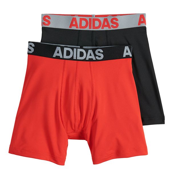 Boys 6-20 adidas 2-Pack Performance Boxer Brief