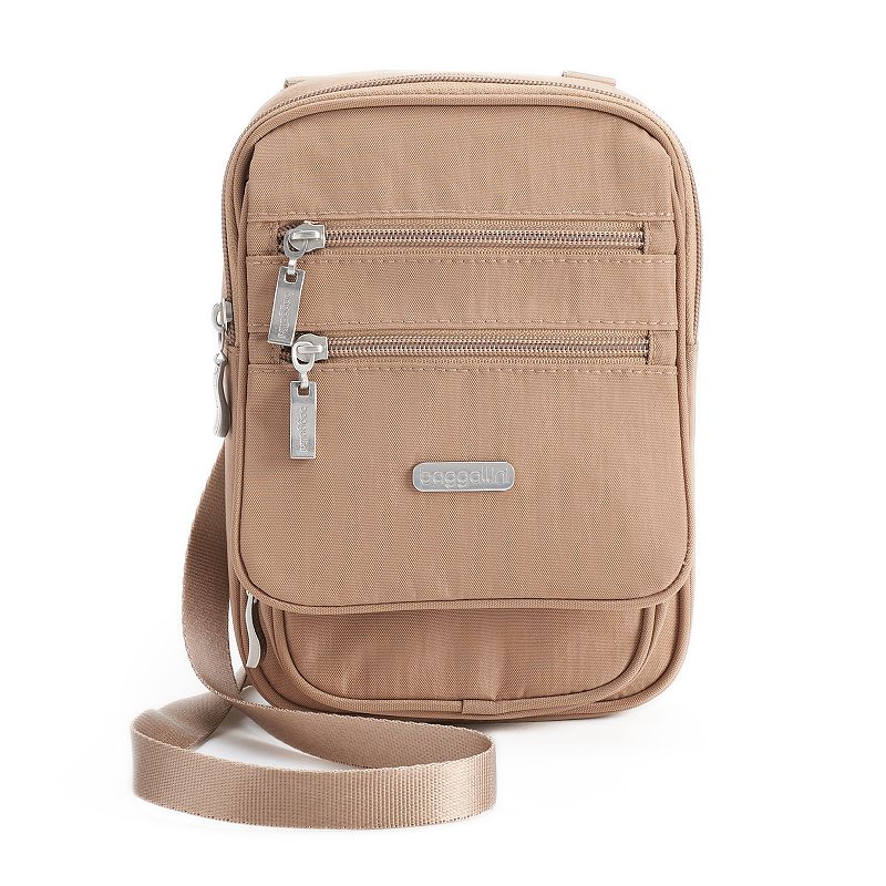 Baggallini Journey RFID-Blocking Crossbody Bag, Beach