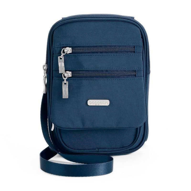 Baggallini Journey RFID-Blocking Crossbody Bag, Pacific