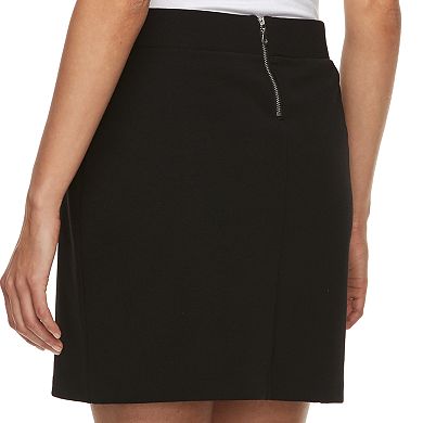 Women's Apt. 9® Exposed Zipper Skirt