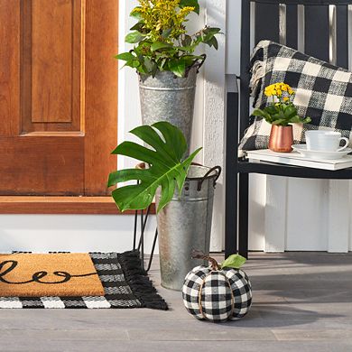 Everyday Decor Large Galvanized Metal Bucket Decor