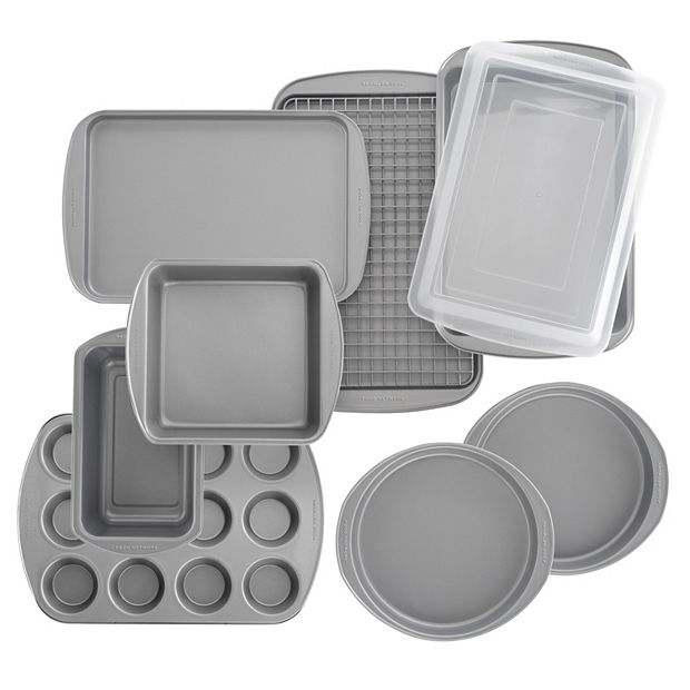 nonstick bakeware set 10 piece baking