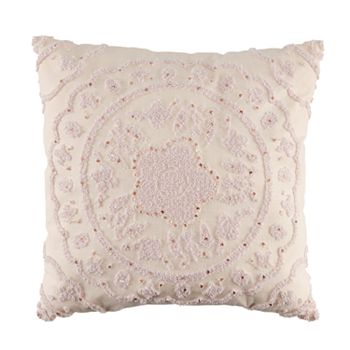 Lc Lauren Conrad Pink Medallion Throw Pillow