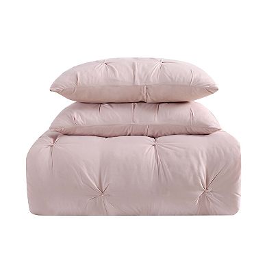 Truly Soft Pleated Duvet Cover Set