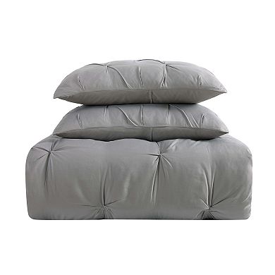 Truly Soft Pleated Duvet Cover Set