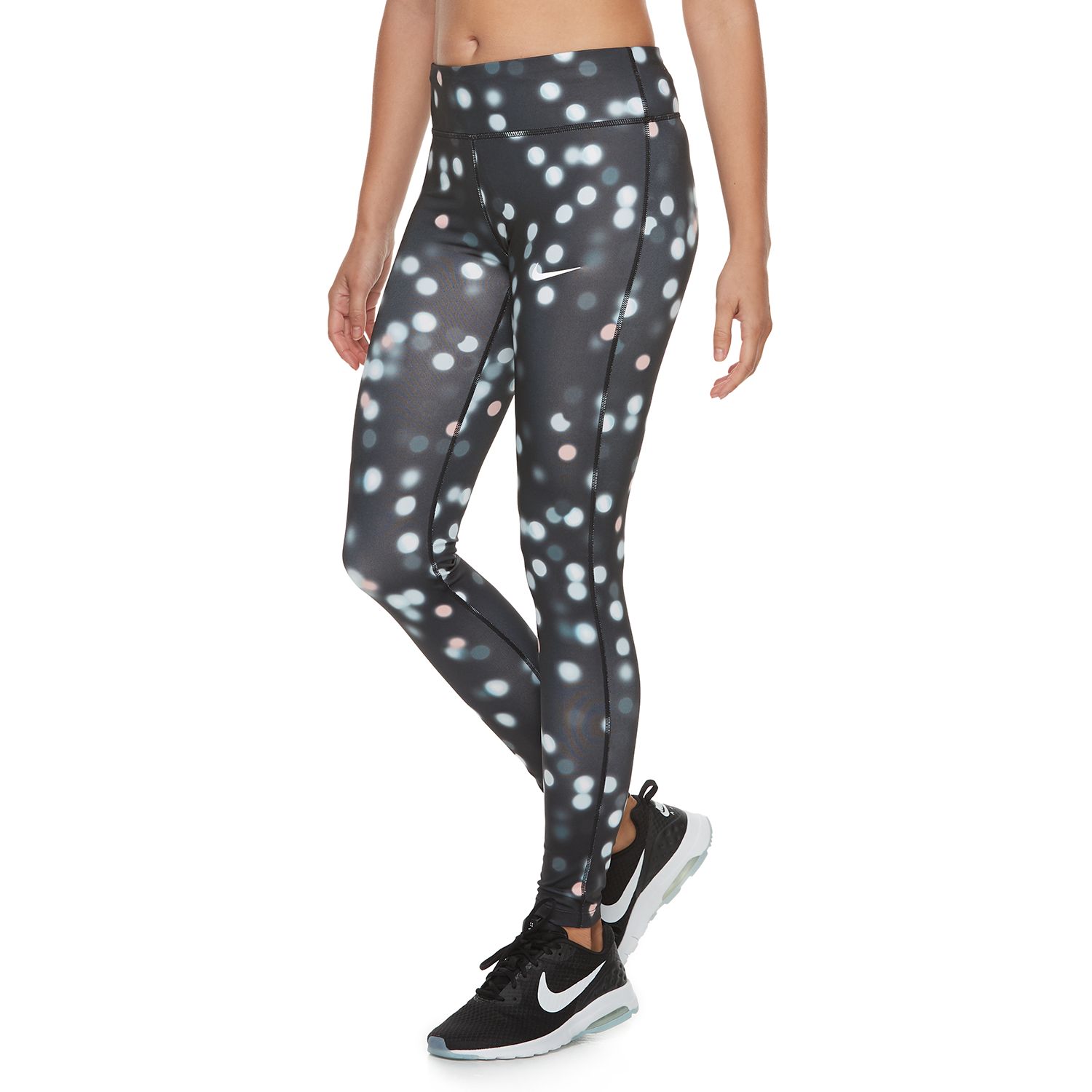 nike essential mid rise running tights