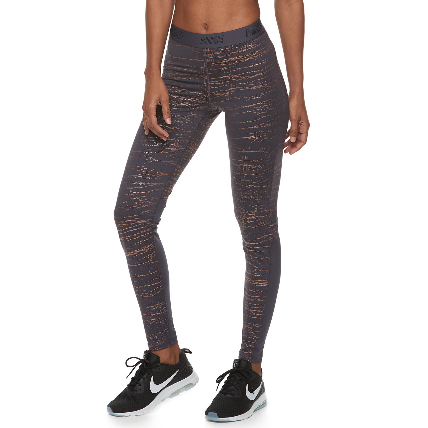 nike metallic legging