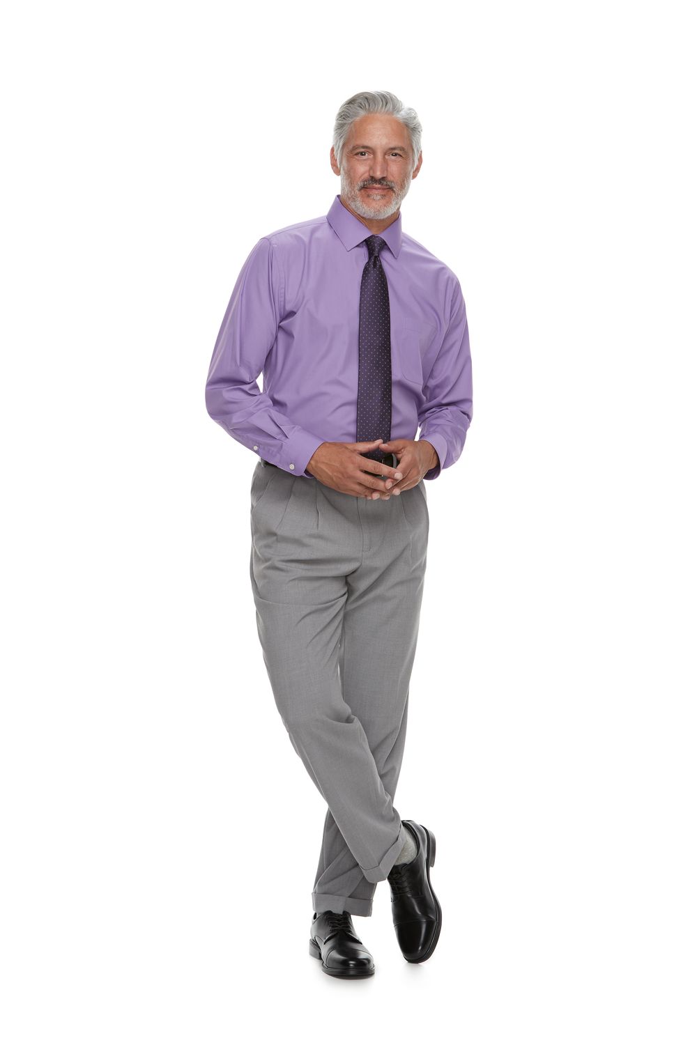 Men's Purple Dress Shirts: Add a Pop of Color to Your Formal Look | Kohl's