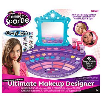 Cra-Z-Art Shimmer 'N Sparkle Crazy Lights Ultimate Make Up Designer Kit