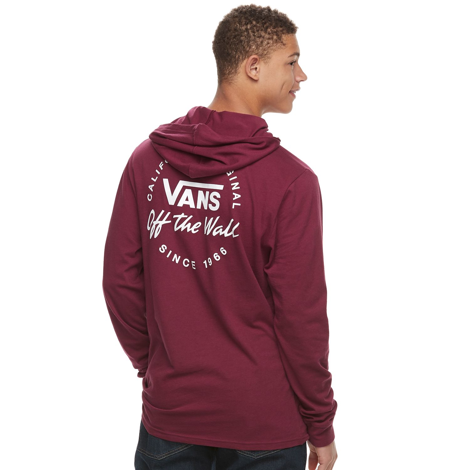 vans hooded tee