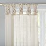 Madison Park 2-pack Elowen Twisted Tab Voile Sheer Window Curtains