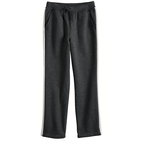 Boys 4-12 Jumping Beans® Side Pieced Fleece Pants