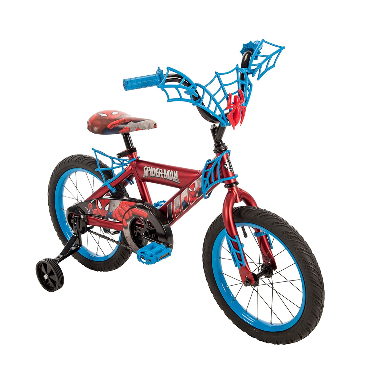 spiderman motorcycle huffy