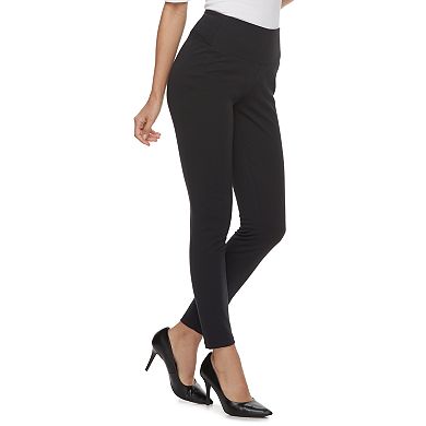 Women's Apt. 9® Tummy-Control High-Waisted Ponte Leggings