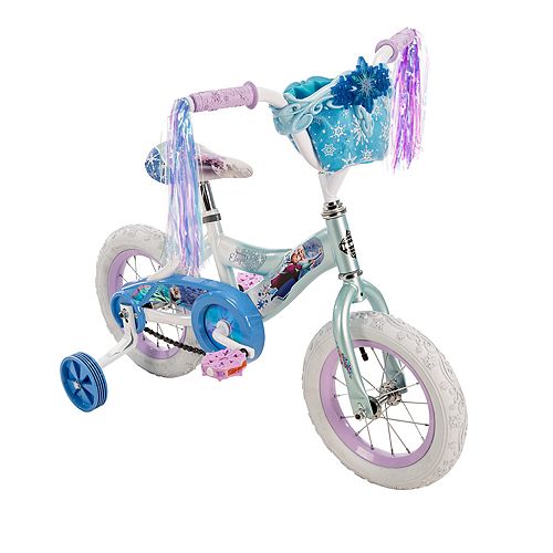 Disney's Frozen Kids 12Inch Bike with Handlebar Bag by Huffy