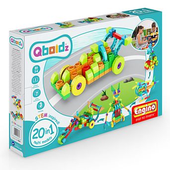 Engino Qboidz 20-In-1 Multi Models Building Set