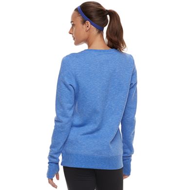 Women's Tek Gear® Ultrasoft Fleece Crewneck Thumb Hole Sweatshirt