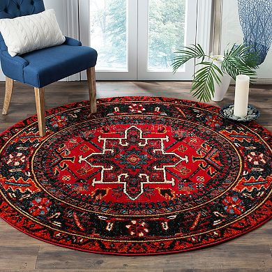 Safavieh Vintage Hamadan Harwin Framed Medallion Rug