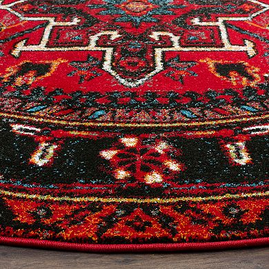 Safavieh Vintage Hamadan Harwin Framed Medallion Rug