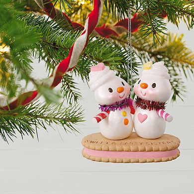 Sweet & Sassy Sisters 2018 Hallmark Keepsake Christmas Ornament