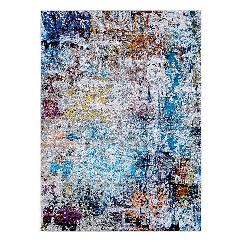 Couristan Gypsy Aquarelle Abstract Rug, Multicolor, 8X11 Ft