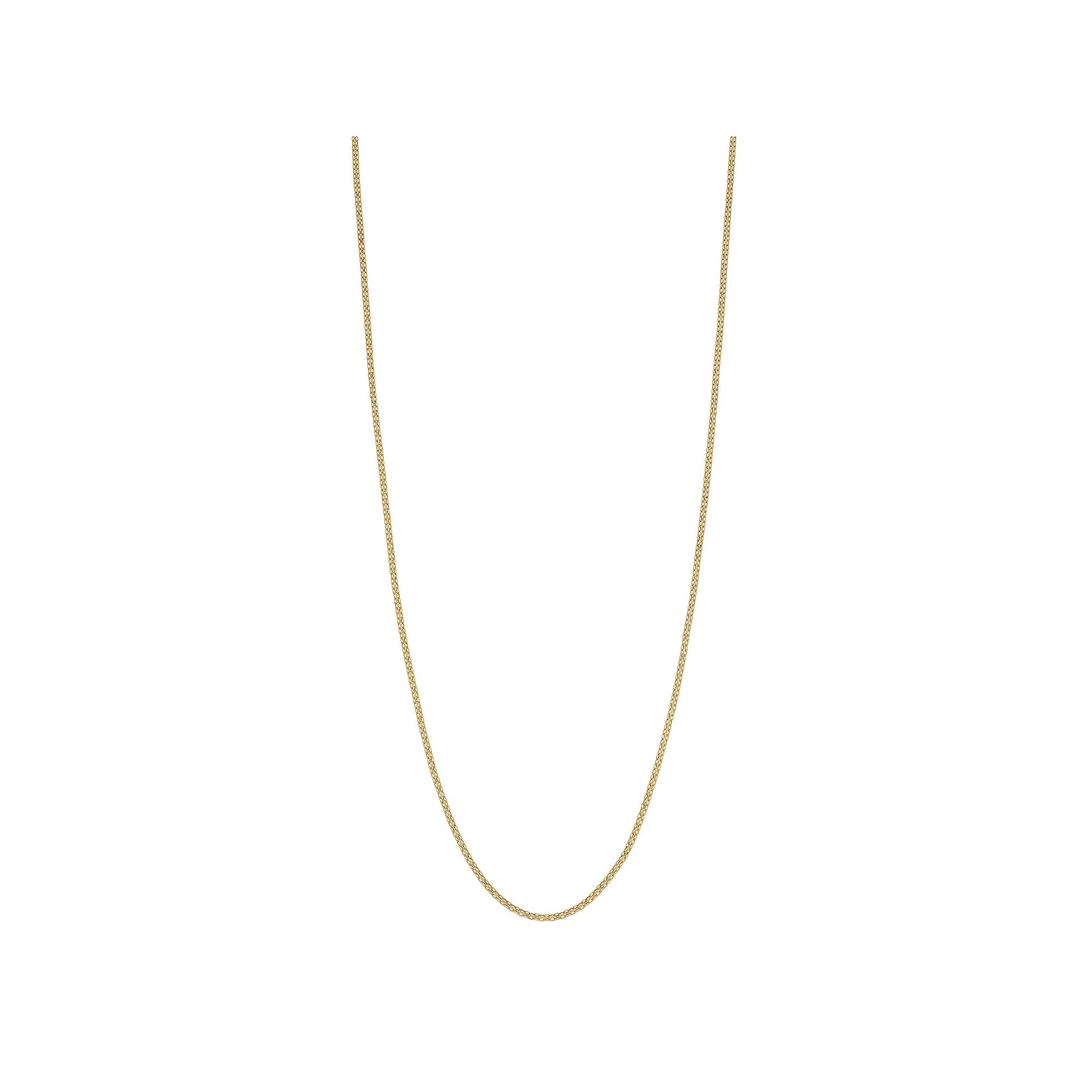 14k Gold Bismark Chain Necklace, Womens, Size: 20