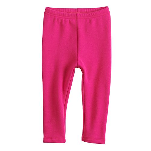 Baby Girl Jumping Beans® Solid Knit Leggings