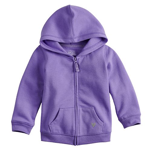 Toddler Girl Jumping Beans® Fleece Zip Hoodie