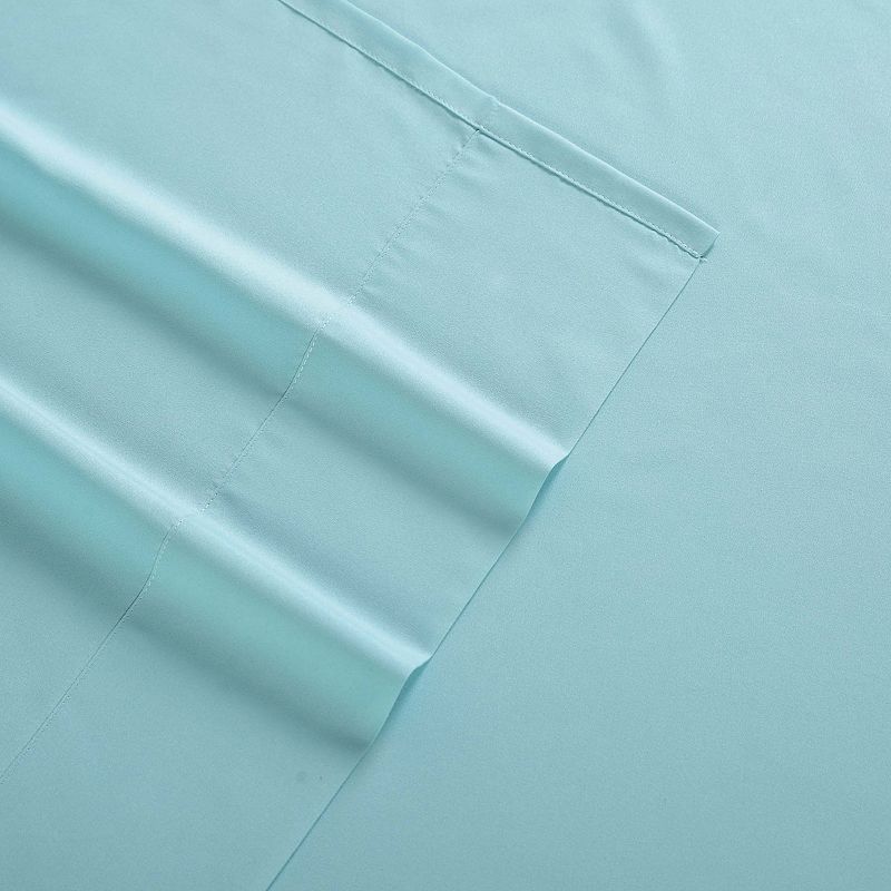 Truly Soft Everyday Sheet Set, Turquoise/Blue, King Set