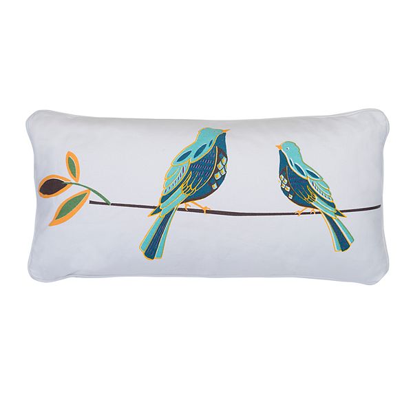 Levtex Home Abigail Bird Oblong Throw Pillow