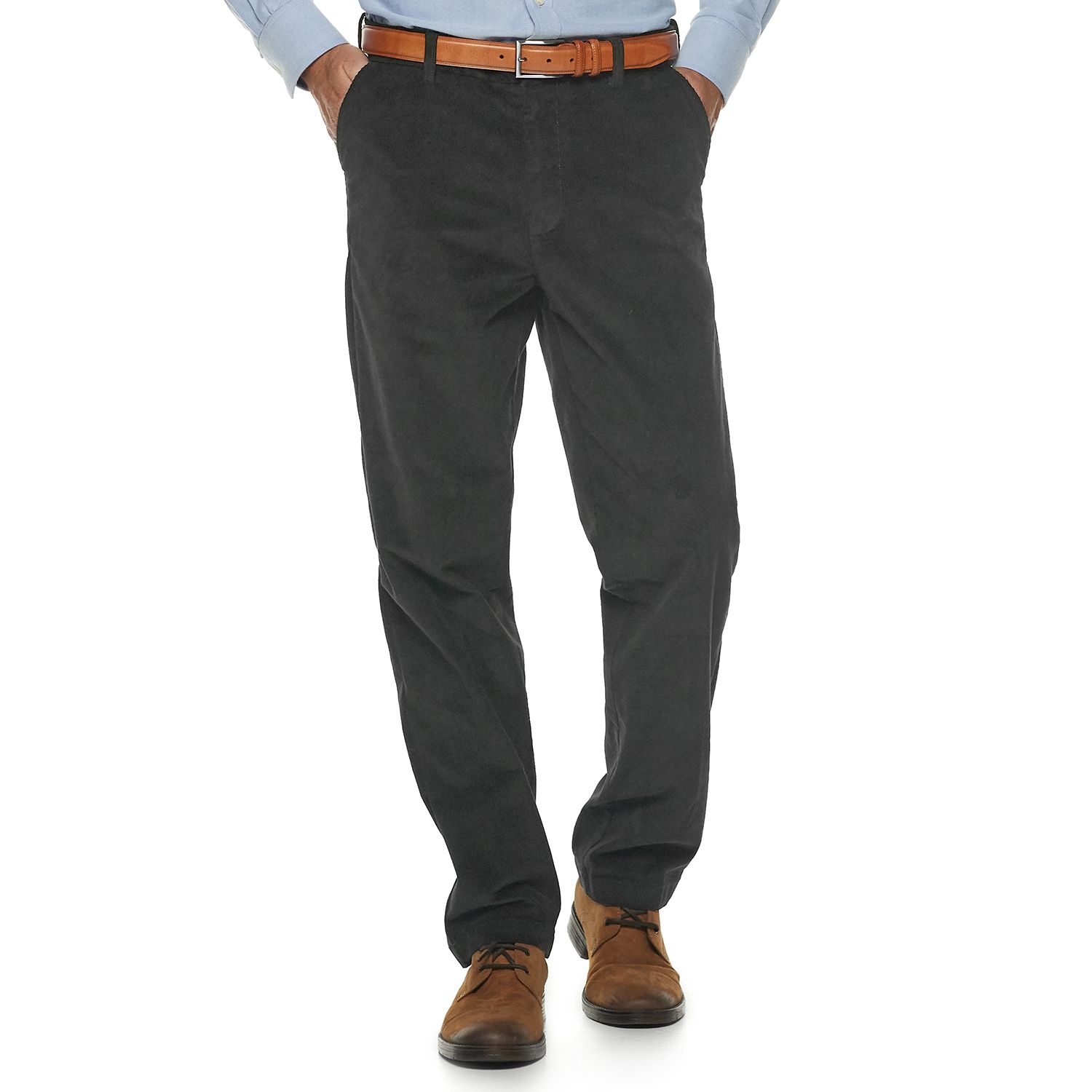 mens grey corduroy pants