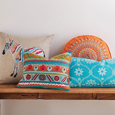 Levtex Home Mirage Pieced Diamond Throw Pillow