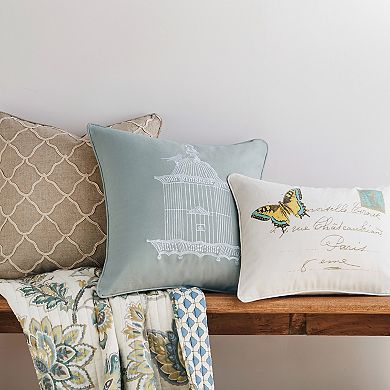 Levtex Palladium Butterfly Throw Pillow