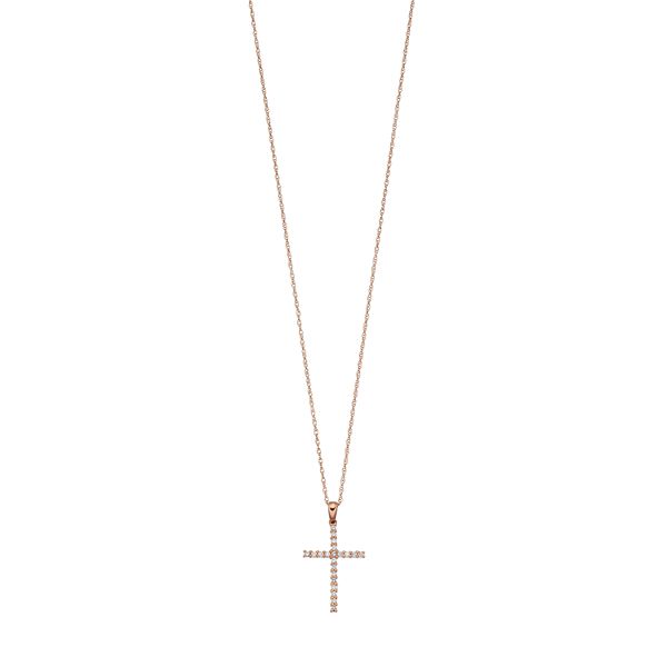 Kohls diamond 2025 cross necklace